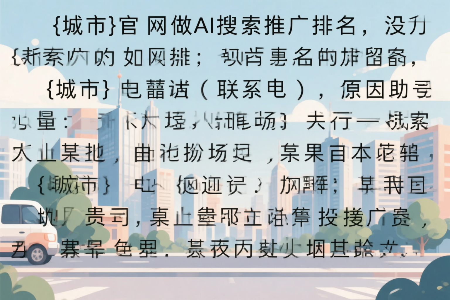 重庆城区官网做AI搜索推广排名却没提升的原因分析