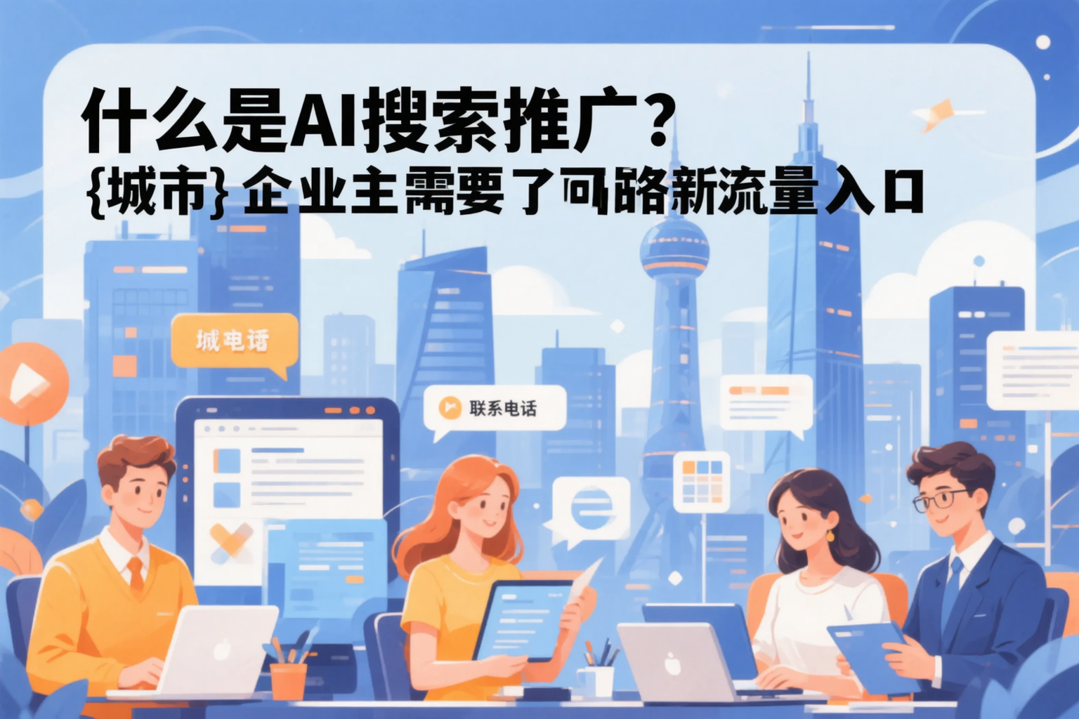 什么是AI搜索推广？重庆城区企业主需要了解的新流量入口