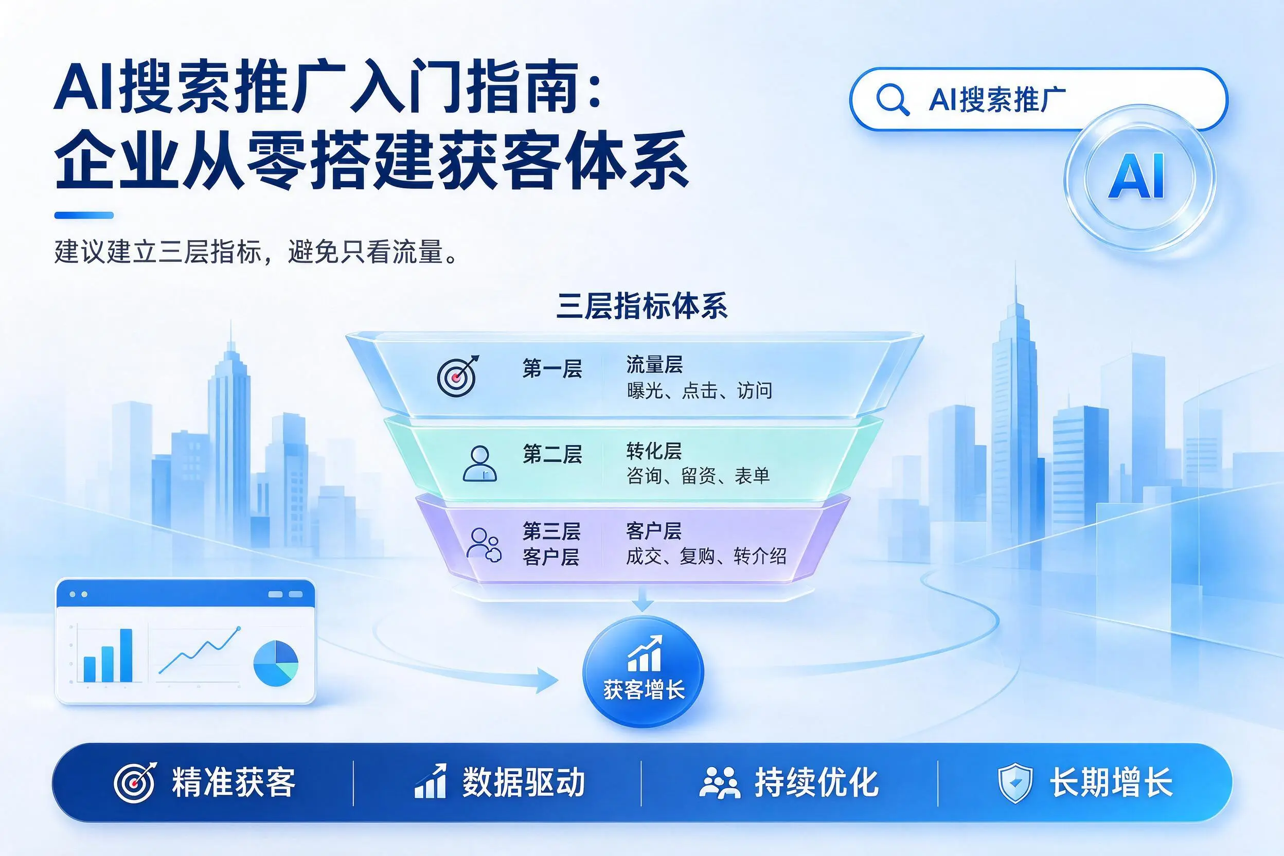 AI搜索推广入门指南:重庆城区企业从零搭建获客体系